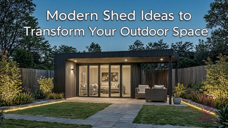 Modern Shed Ideas
