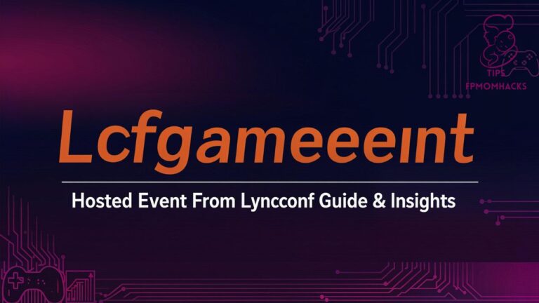 Lcfgamevent Hosted Event From Lyncconf